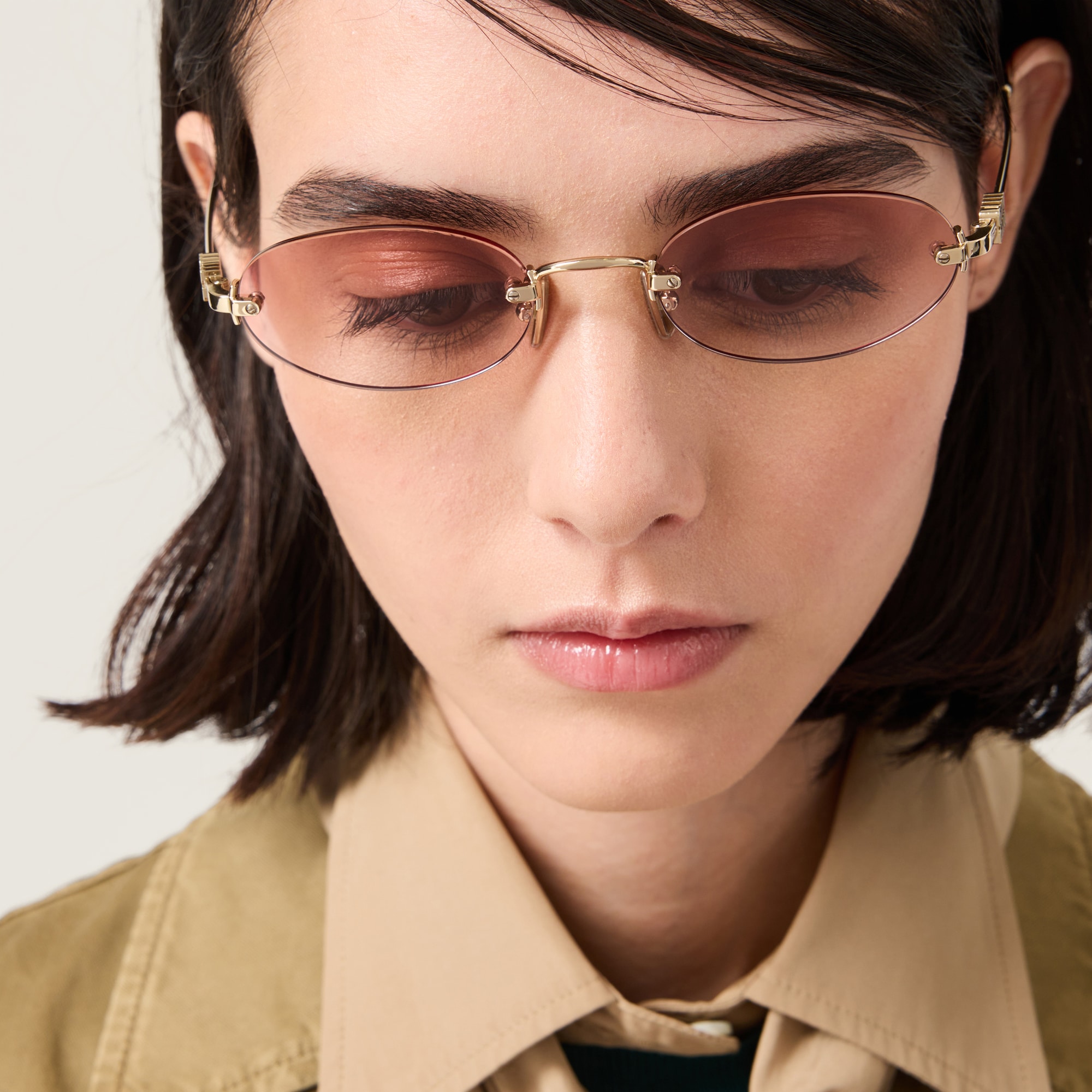 Miu Miu Logo sunglasses - Image 6